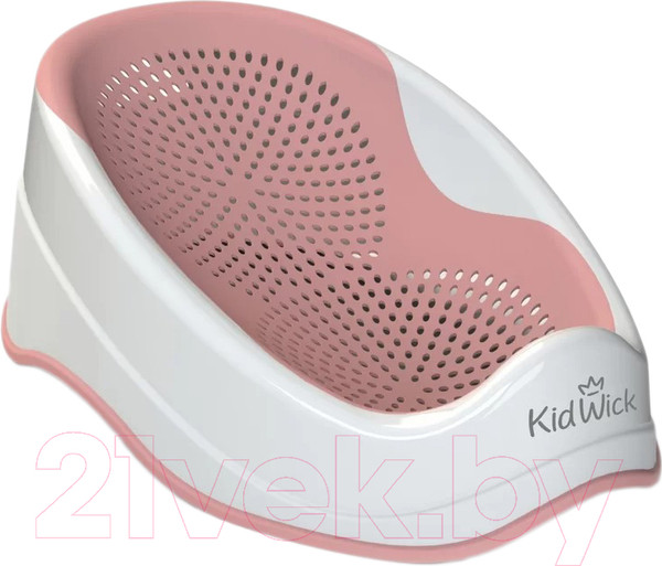Изображение товара Горка для купания Kidwick Дельфин / KW290300 (белый/темно-розовый)