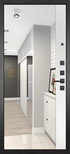 Изображение товара Входная дверь ГРАНИТ Континент 75 (96x207, правая)