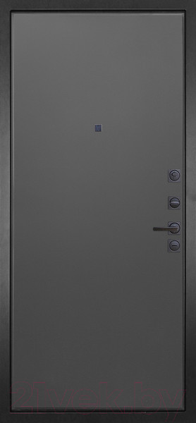 Изображение товара Входная дверь ГРАНИТ Континент 77 графит нубук (86x205, правая)