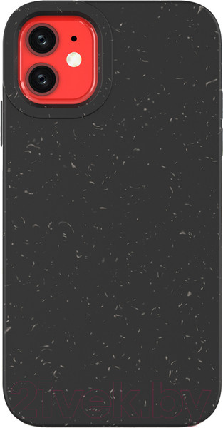 Изображение товара Чехол-накладка Case Recycle для iPhone 12 (черный матовый)