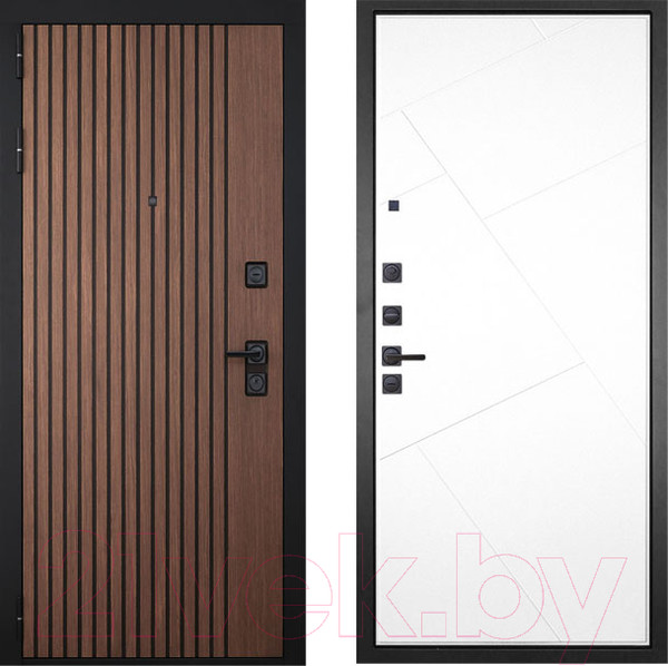 Изображение товара Входная дверь ГРАНИТ Шторм 29 (86x205, левая)