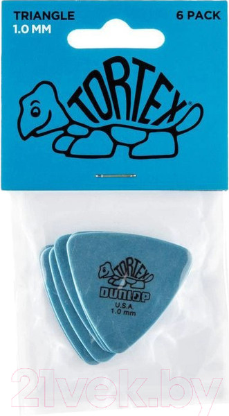 Изображение товара Набор медиаторов Dunlop Manufacturing 431P1.0 Tortex Triangle