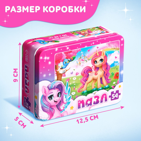 Изображение товара Пазл Puzzle Time Сказочный единорог / 9454943 (54эл)