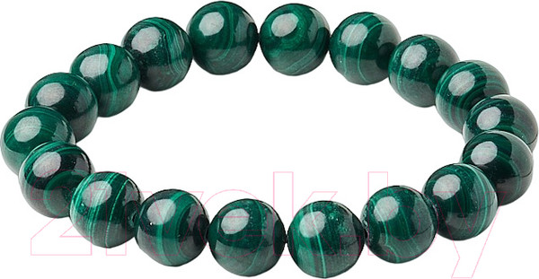 Изображение товара Браслет Wolves Элитный Малахит Редкий Австралийский 40657 (р.22)