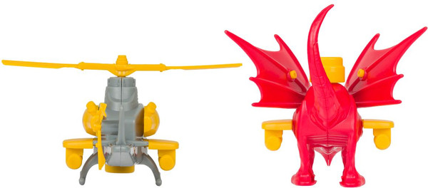 Изображение товара Вертолет игрушечный Nikko Snap'n Play Красный дракон vs серый ветолет / 20301