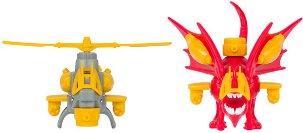 Изображение товара Вертолет игрушечный Nikko Snap'n Play Красный дракон vs серый ветолет / 20301