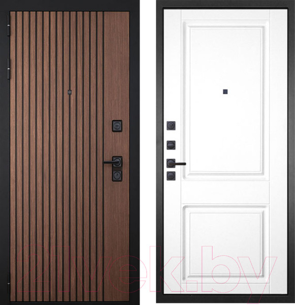 Изображение товара Входная дверь ГРАНИТ Шторм 35 (86x205, левая)