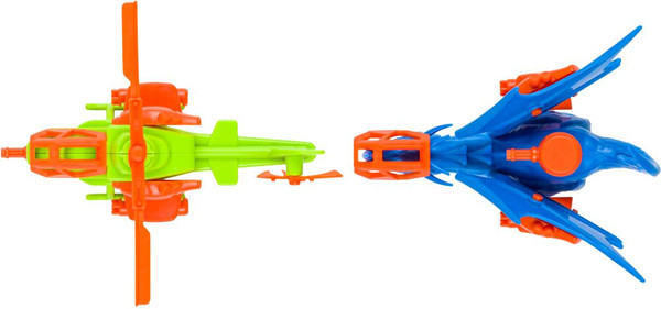 Изображение товара Вертолет игрушечный Nikko Snap'n Play Синий дракон vs зеленый вертолет / 20302