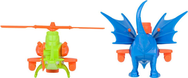 Изображение товара Вертолет игрушечный Nikko Snap'n Play Синий дракон vs зеленый вертолет / 20302