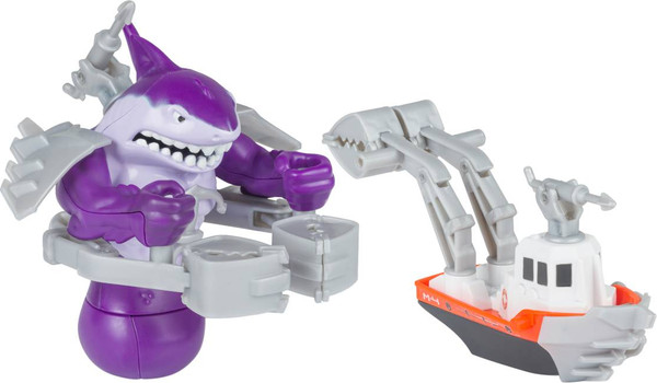 Изображение товара Корабль игрушечный Nikko Snap'n Play Фиолетовый кракен vs Оранжевая лодка / 20306