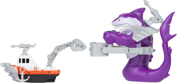 Изображение товара Корабль игрушечный Nikko Snap'n Play Фиолетовый кракен vs Оранжевая лодка / 20306