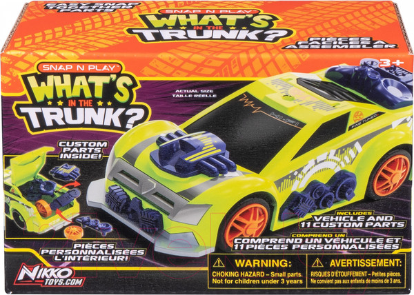 Изображение товара Автомобиль игрушечный Nikko Гоночная машинка What's In The Trunk – Audio Blaster / 20601