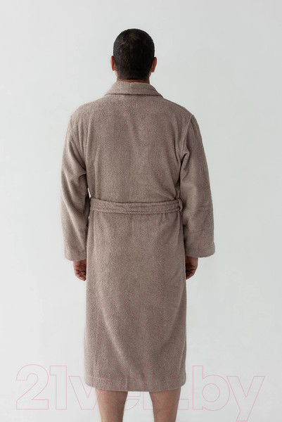 Изображение товара Халат Rusdecor Махровый мужской (р.52, бронзовый)
