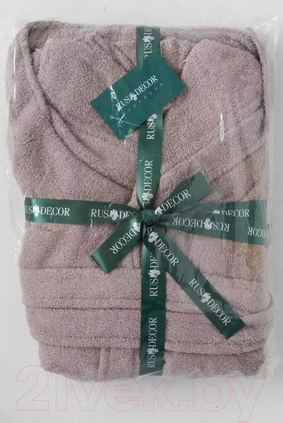 Изображение товара Халат Rusdecor Махровый мужской (р.52, бронзовый)