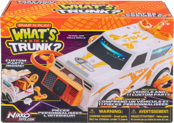 Изображение товара Автомобиль игрушечный Nikko Гоночная машинка What's In The Trunk – Drone Racer / 20606