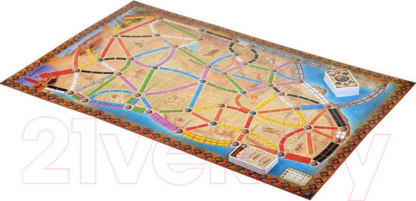 Изображение товара Дополнение к настольной игре Мир Хобби Ticket To Ride. Сердце Африки / 915781