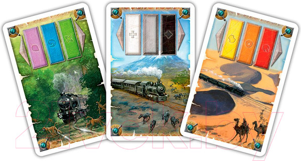Изображение товара Дополнение к настольной игре Мир Хобби Ticket To Ride. Сердце Африки / 915781