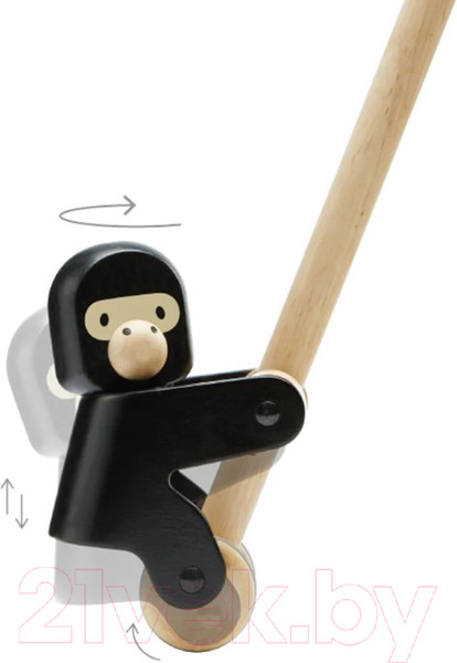 Изображение товара Игрушка-каталка Plan Toys Горилла / 5272