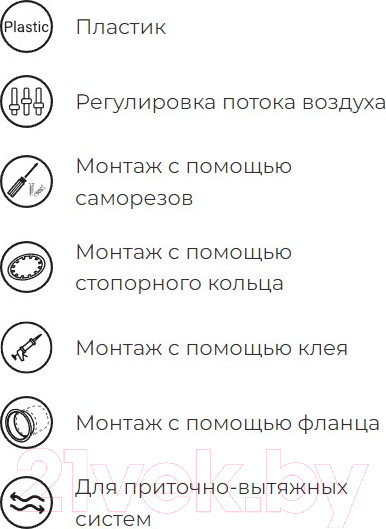 Изображение товара Анемостат ERA DVLR D150 D200 / 15DVLR