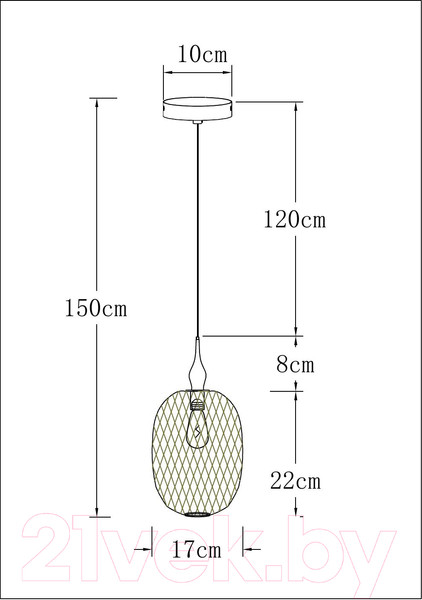 Изображение товара Потолочный светильник Divinare Verdi 5818/06 SP-1