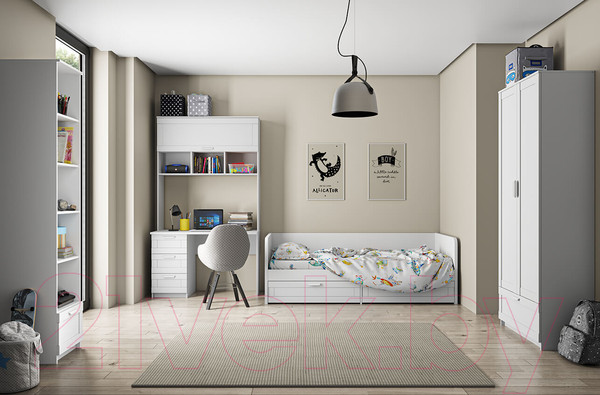 Изображение товара Надстройка для стола Anrex Skagen (белый)