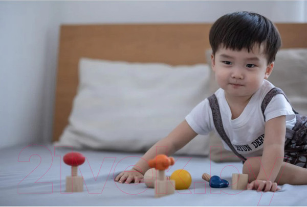 Изображение товара Развивающий игровой набор Plan Toys Гайки и болты / 5455