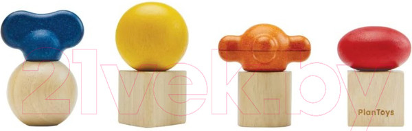 Изображение товара Развивающий игровой набор Plan Toys Гайки и болты / 5455