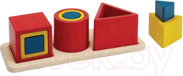 Изображение товара Сортер Plan Toys Геометрия / 5463