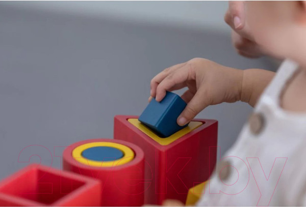 Изображение товара Сортер Plan Toys Геометрия / 5463