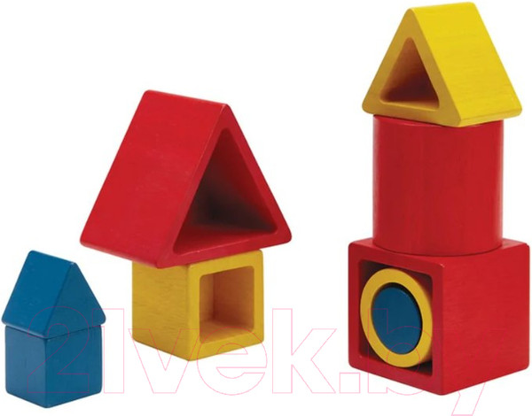 Изображение товара Сортер Plan Toys Геометрия / 5463