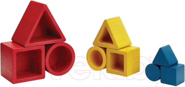 Изображение товара Сортер Plan Toys Геометрия / 5463