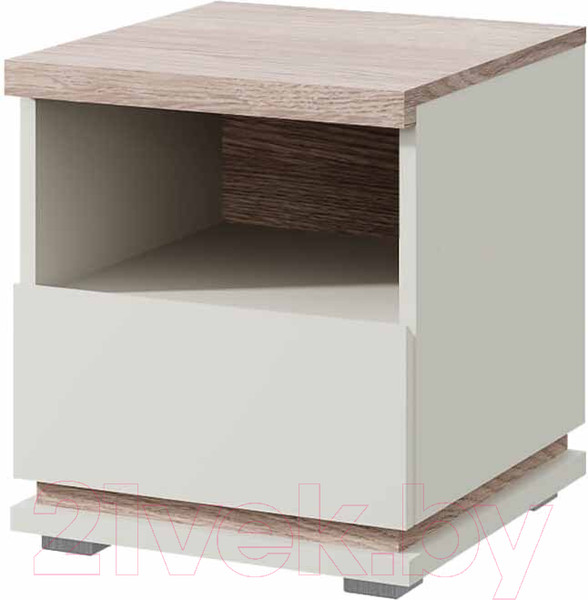 Изображение товара Прикроватная тумба Anrex Lima 1SN (персидский жемчуг/мадура)