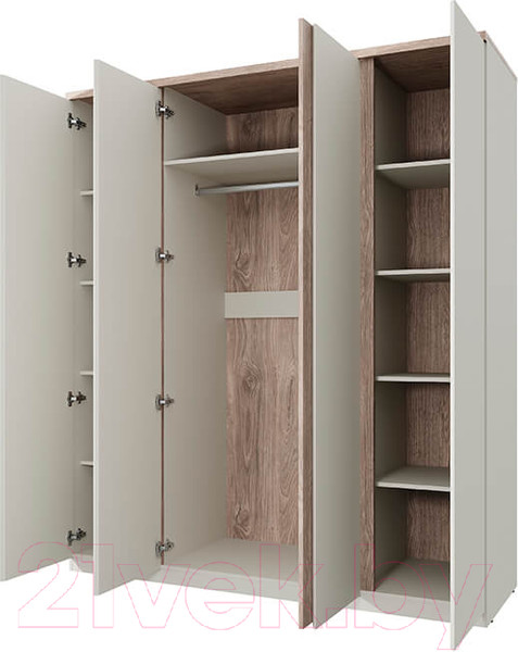 Изображение товара Шкаф Anrex Lima 4DG (персидский жемчуг/мадура)