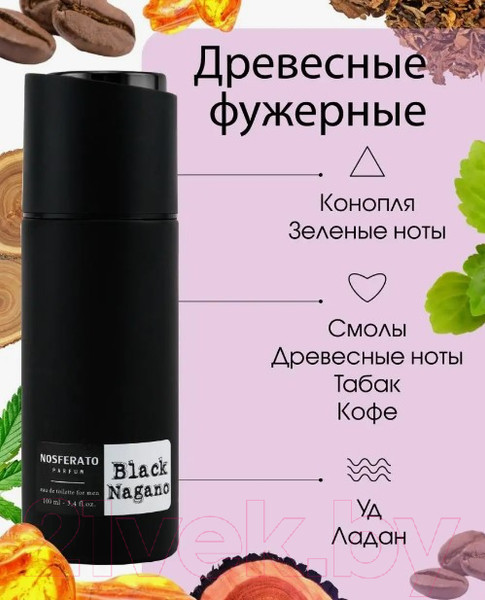 Изображение товара Туалетная вода Delta Parfum Black Nagano (100мл)