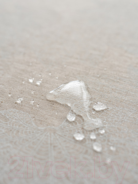 Изображение товара Подушка декоративная Rusdecor Льняная Листья (серый)