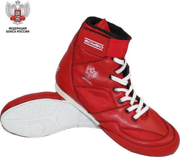 Изображение товара Обувь для бокса BoyBo Titan IB-26 (р.38, красный)