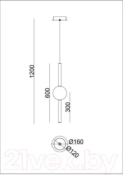 Изображение товара Потолочный светильник Arte Lamp Rigla A6839SP-12AM