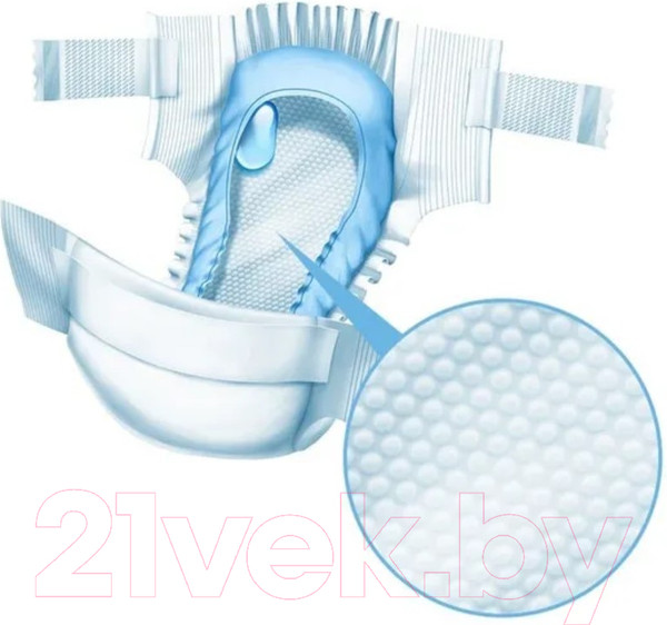 Изображение товара Подгузники детские Manuoki Ultrathin M 6-11кг JPM006 (56шт)