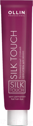 Изображение товара Крем-краска для волос Ollin Professional Silk Touch Безаммиачная 10/21 (60мл, светлый блондин фиолетово-пепельный)