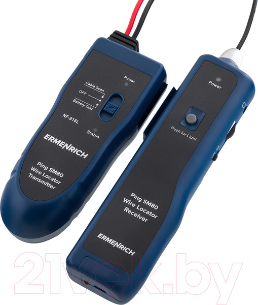 Изображение товара Детектор скрытой проводки Ermenrich Ping SM80 / 82548