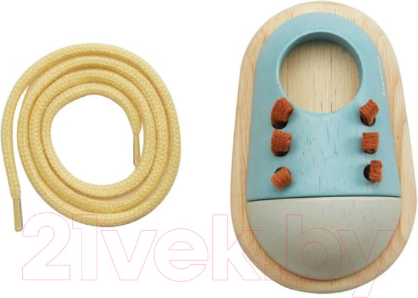 Изображение товара Развивающий игровой набор Plan Toys Шнуровка Башмачок / 5409