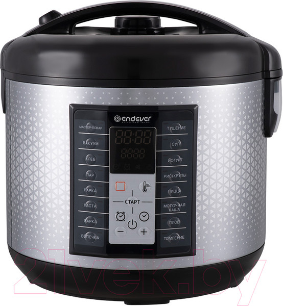 Изображение товара Мультиварка Endever Vita-122 (черный/стальной)