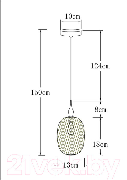 Изображение товара Потолочный светильник Divinare Verdi 5817/06 SP-1