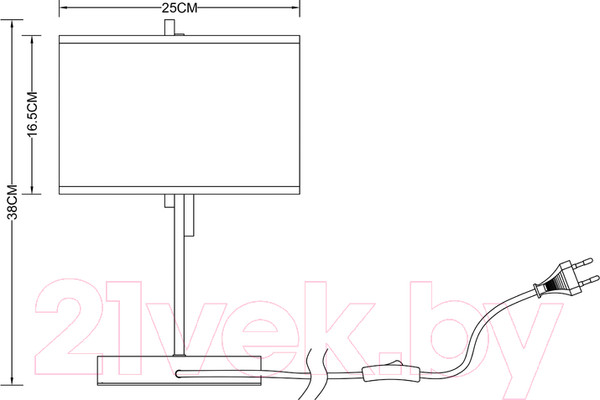 Изображение товара Прикроватная лампа Arte Lamp Julietta A5037LT-2CC