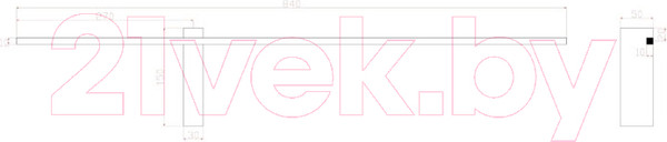 Изображение товара Бра Arte Lamp Phoenix A2025AP-1BK