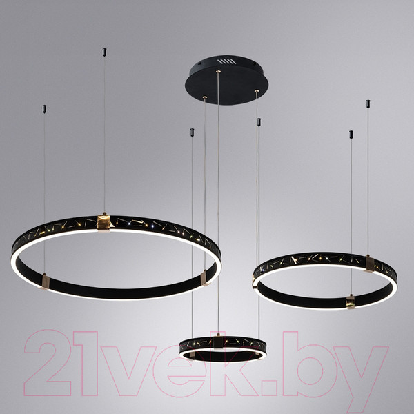 Изображение товара Люстра Arte Lamp Shine A2222SP-3BK