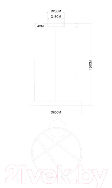 Изображение товара Люстра Arte Lamp Ricco A1874SP-32BK