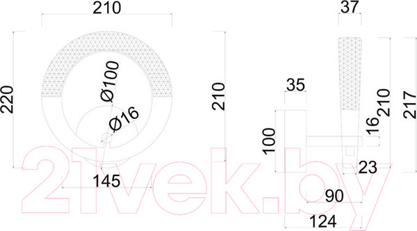 Изображение товара Бра Arte Lamp Montana A7777AP-1GO