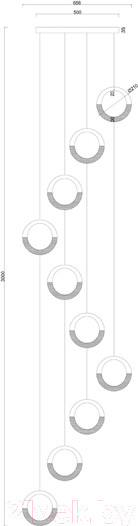 Изображение товара Люстра Arte Lamp Montana A7777SP-10GO