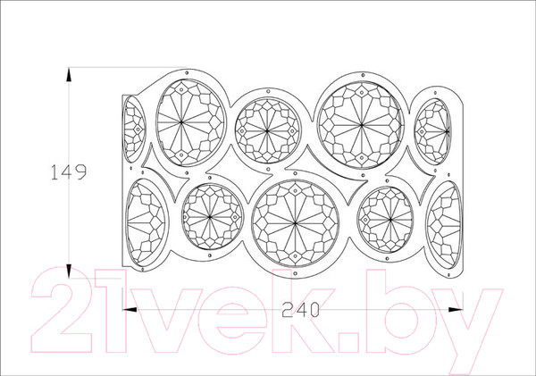 Изображение товара Бра Arte Lamp Sarah A1062AP-2CC